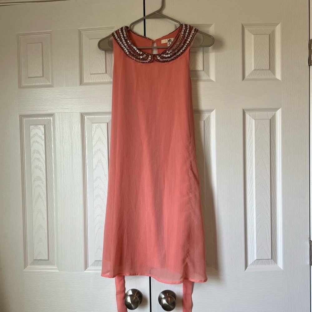 ModCloth - Peach Dress - Size Medium - Picture 1 of 9